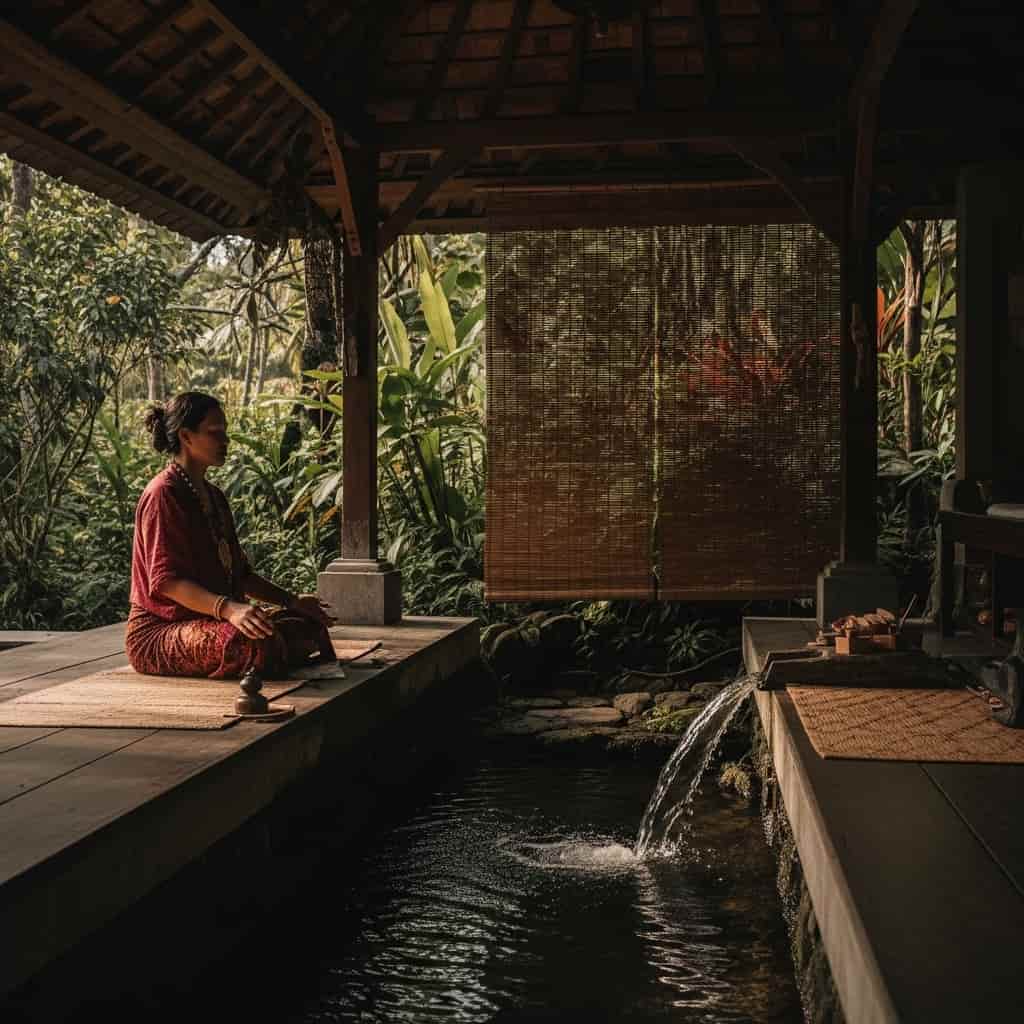 Bali — meeting a calm, grounded woman.