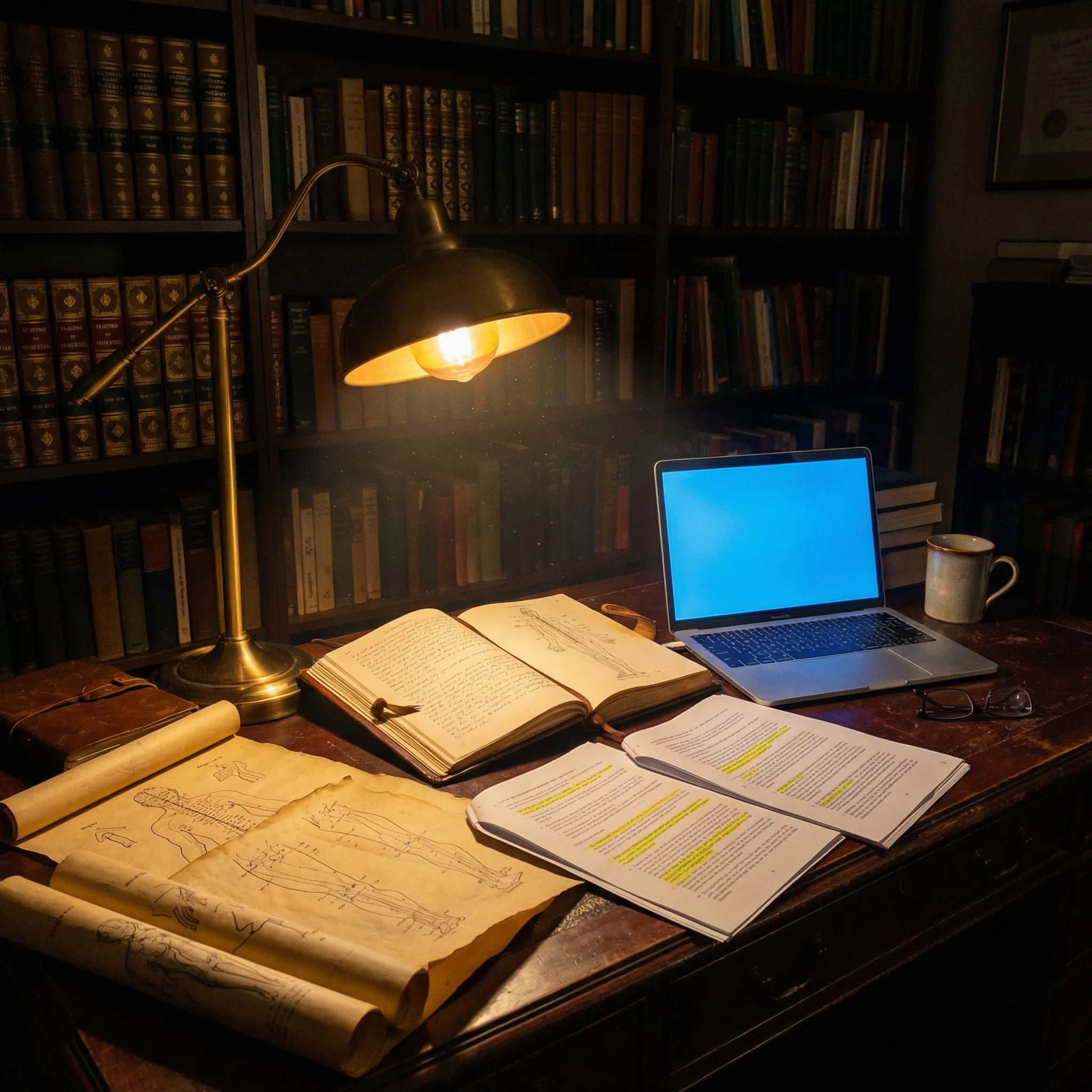 Researching the science behind the practice.